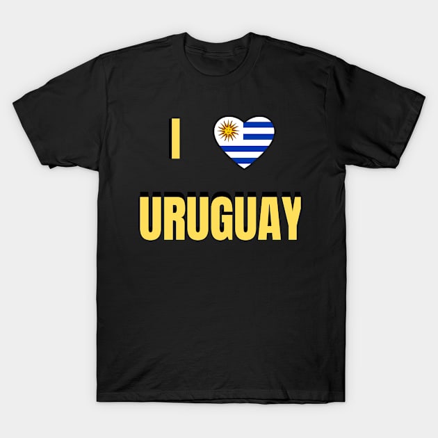 I love uruguay T-Shirt by Yasdey